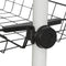SoBuy FRG34-P02 - Opbergmanden - Set van 2 - Zwart Staal (2 stuks)