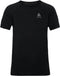 Odlo Suw Top Crew Neck S/S Performance X-Light - Heren Sportshirt - Naadloos - Zwart - M