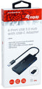 Equip 128956 - USB Hub - 4x USB 3.2 Gen 1 (5Gb/s) - Zwart
