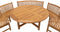 Outdoor Living - Bank teak Round 200cm