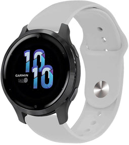 imoshion Siliconen Sport bandje - Universeel 22 mm aansluiting - Grijs