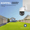 Camux Cam-VisionX - Beveiligingscamera Buiten - 3MP 2K Nachtzicht Wifi met App - Wit