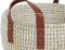 Basket spelset DKD Home Decor Natuurlijk Lichtbruin Polyurethaan Zeegras 42 x 42 x 45 cm