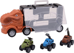 Johntoy Opbergvrachtwagen met 3 Auto's