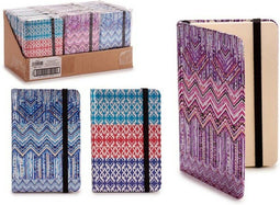 Schrijfblok Vintage Style - Formaat: B7 (9 x 1 x 14 cm)
