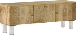 vidaXL - Tv-meubel - 118x30x45 - cm - massief - mangohout