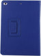 Lunso - Geschikt voor iPad 9.7 (2017/2018) / Pro 9.7 / Air / Air 2 - Stand flip sleepcover hoes - Donkerblauw