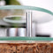 Theepot rechaud - warmhoudplaat - glas - D12 x H4 cm