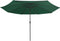 vidaXL - Parasol - met - metalen - paal - 390 - cm - groen