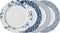 Laura Ashley Blueprint Collectables - Dinerborden - Set van 4 - Ø 26cm - Assorti