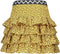 Like Flo - Kids Meisjes Rok - Animal print ruffle met smock - Maat 128