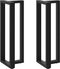 vidaXL - Bartafelpoten - 2 - st - T-vormig - 50x35x(110-111) - cm - staal - zwart