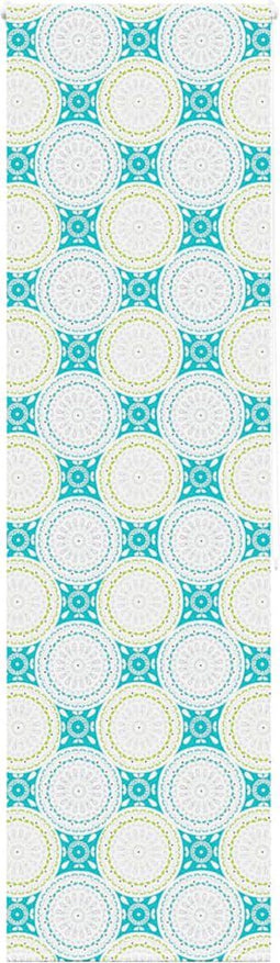 vidaXL - Doucherolgordijn - 80x240 - cm - stofbreedte - 76 - cm