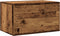 vidaXL - Kattenbakkast - 80x50x45 - cm - bewerkt - hout - oud - houtkleurig