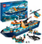 LEGO City 60368 - Poolonderzoeksschip - 7 mini figuren en onderwaterrobot