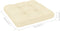 vidaXL - Palletkussen - 60x60x12 - cm - stof - crèmekleurig