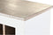 Flessenrek DKD Home Decor Natuurlijk Wit Mangohout (111 x 30 x 102 cm)