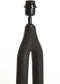 Light & Living Tafellamp Xitta - Mangohout - 55cm - Mat Zwart - excl. kap