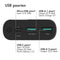 imoshion Powerbank 20000 mAh - Snellader 22.5W - USB-C & USB-A - LED indicator - Zwart