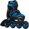 Roces Jokey 3.0 - Inline Skates - Verstelbaar 38-41 - Zwart Blauw