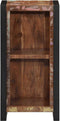 vidaXL - Nachtkastje - 40x30x80 - cm - massief - gerecycled - hout
