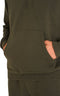 Mario Russo Trainingspak Achilles - Joggingpak - Hoody - Leger Groen - 3XL