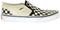 VANS YT Asher - Lage sneakers - Slip-On - (CHECKERS) BLACK/NATURAL