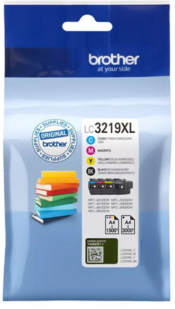 Brother LC-3219XLVAL - Compatibele inktcartridge - 1500-3000 pp - Geel Zwart Cyaan Magenta