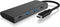 ICY BOX IB-HUB1428-C31 USB-C (USB 3.2 Gen 2) multiport hub 4 poorten Antraciet, Zwart