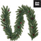 Creston Frosted kerstguirlande incl. besjes en dennenappels | groen met bevroren details | 270cm