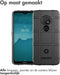imoshion Hoesje Geschikt voor Nokia 7.2 / 6.2 Hoesje Siliconen - imoshion Rugged Shield Backcover - Zwart