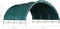 vidaXL - Veetent - 3,7x3,7 - m - PVC - groen