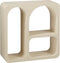 Mica Decorations Frati - Wandkast - Minimalistisch design met open vakken - Off White