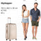 CarryOn Skyhopper Grote Koffer 78cm - Reiskoffer 85 Ltr met TSA-slot - Champagne