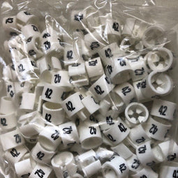 Minimarker wit/zwart 42 100st