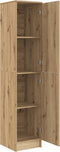 vidaXL - Highboard - Artisan - Eiken - 35x39x168 - cm - Gelaagd - Hout