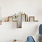 vidaXL - Wandplank - Oud - Hout - 104,5x10x43 - cm - Engineered - Wood