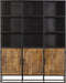 Boekenkast Lot - Boekenkast XXL - Boekenkast mangohout 160 cm