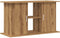 vidaXL - Aquariumstandaard - 101x41x58 - cm - bewerkt - hout - artisanaal - eiken