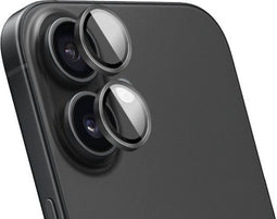 Mobiparts iPhone 16/16 Plus - Camera Lens Protector - Transparant