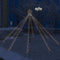 vidaXL - Kerstboomverlichting - waterval - met - 400 - LED's - binnen - buiten - 2,5 - m