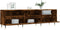 vidaXL - Tv-meubel - 150x30x44,5 - cm - bewerkt - hout - gerookt - eikenkleurig