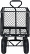 vidaXL - Tuinwagen - 350 - kg - zwart