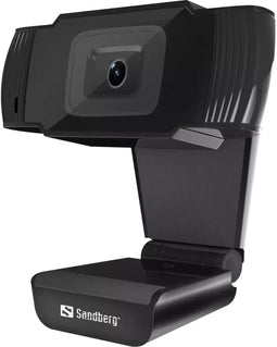 Sandberg USB Webcam 480P - Webcam met ingebouwde microfoon - 640x480 resolutie - 30fps - 60° kijkhoek - 140cm kabel