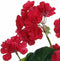 Mica Decorations Geranium Kunstplant in Bloempot Stan - H34 x Ø20 cm - Donkerroze