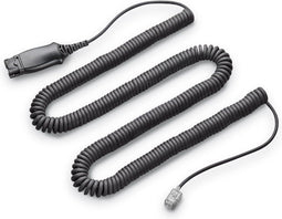 Plantronics APS-11 - Hoofdtelefoon met microfoon - Met snoer - Zwart