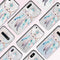 Hoesje Geschikt voor Samsung Galaxy S8 Hoesje Siliconen - Design Backcover siliconen - Transparant / Meerkleurig / Dream Catcher Feathers
