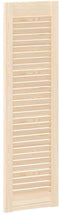vidaXL - Kastdeur - met - lamellen - 99x29,5 - cm - massief - grenenhout