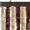 vidaXL - Vliegengordijn - 90x200 - cm - chenille - beige - en - lichtbruin