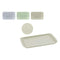 Dienblad Quttin Metaal 43,5 x 27 x 2 cm 12 Stuks